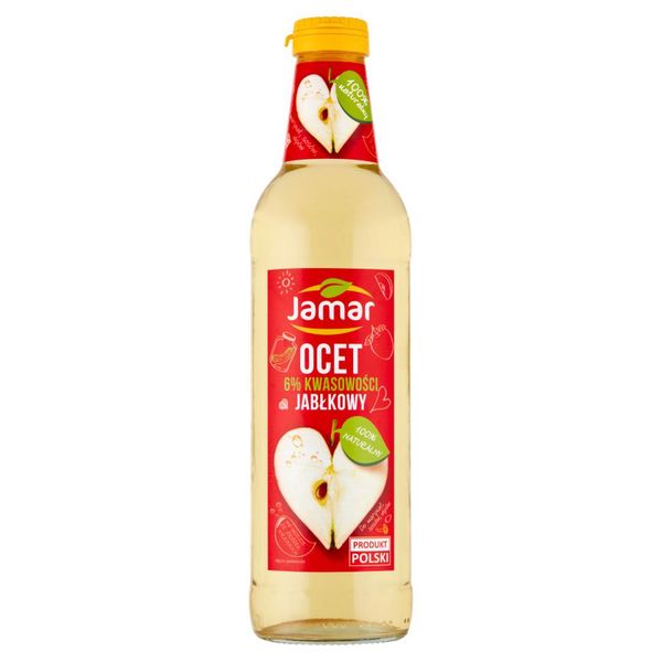 Jamar Ocet jabłkowy 6% kwasowości 500 ml zdjęcie 1