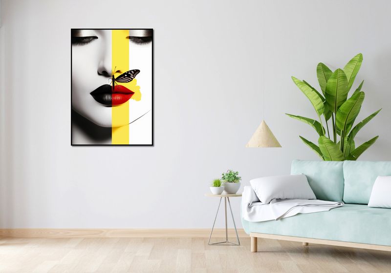 Plakat 70x100cm Motyla Piękność zdjęcie 4