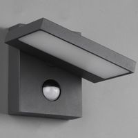 Regulowana LAMPA elewacyjna HORTON 226369142 Trio metalowa OPRAWA ogrodowa LED 8W 3000K outdoor IP54 grafitowy