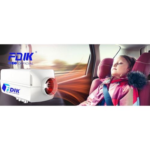 Ogrzewanie postojowe 5kW 12V diesel LCD FDIK nagrzewnica olejowa z dmuchawą na Arena.pl