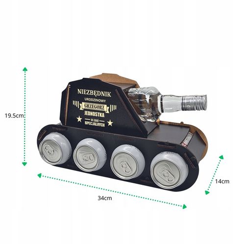 ŚMIESZNY PREZENT NA 18 40 URODZINY SKRZYNKA CZOŁG_ dla taty dzień na Arena.pl