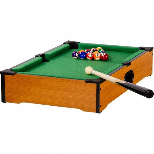 MINI STÓŁ BILARDOWY POOL BILARD + AKCESORIA na Arena.pl