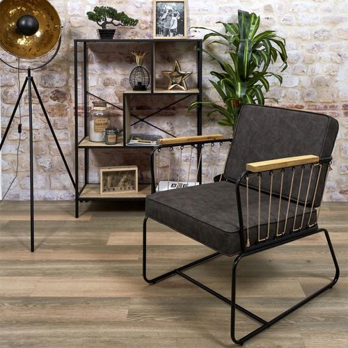 Fotel Benson BRĄZOWY na Arena.pl