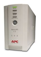 APC Back-UPS Czuwanie (Offline) 0,5 kVA 300 W 4 x gniazdo sieciowe