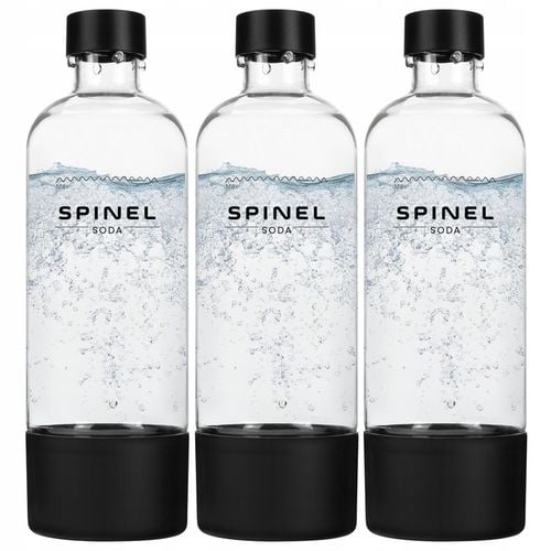 SATURATOR SPINEL SODA BubbleON DO GAZOWANIA WODY - 3 BUTELKI + 6x na Arena.pl