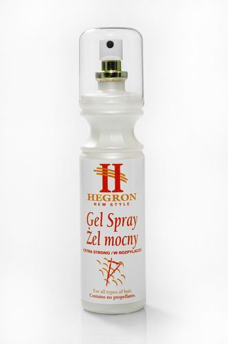 Hegron Styling Żel spray do modelowania włosów extra mocny 150ml na Arena.pl