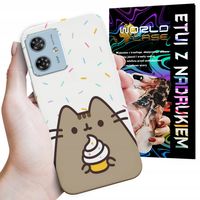 ETUI CASE DO MOTOROLA MOTO G54 5G - SŁODKI KOTEK KOT OBUDOWA PLECKI