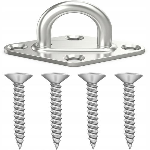 HAK MOCOWANIE SUFITOWE STALOWY UCHWYT DO MONTAŻU PASÓW TRX HUŚTAWKI WORKA na Arena.pl