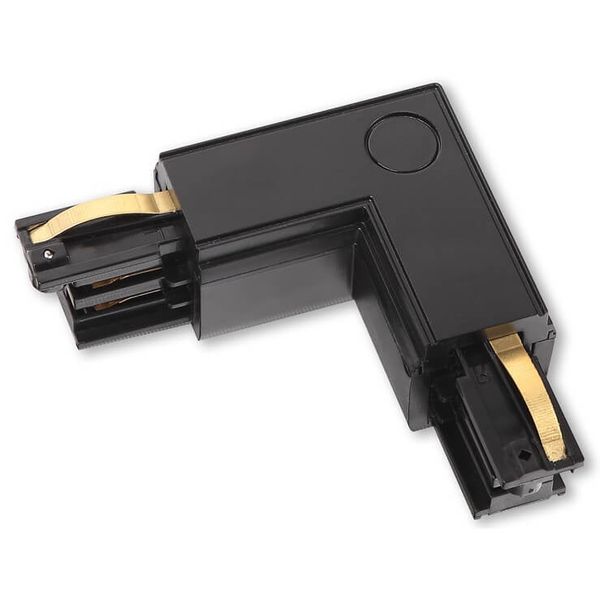 Prawy łącznik do szyn trójfazowych typu "L" MHT1-L/R-BK TRACK Maxlight czarny zdjęcie 2