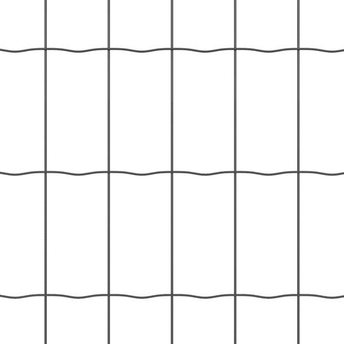 Ogrodzenie z słupkami Szary 1.6 x 10 m Stal na Arena.pl