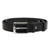 Pasek skórzany męski Pierre Cardin GF 9033 Czarny