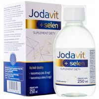 JOD + selen JODAVIT 250 ml Jodavita PŁYN na tarczycę jodek potasu tarczyca
