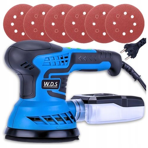 SZLIFIERKA MIMOŚRODOWA OSCYLACYJNA ELEKTRYCZNA DO DREWNA METALU 125MM na Arena.pl