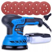 SZLIFIERKA MIMOŚRODOWA OSCYLACYJNA ELEKTRYCZNA DO DREWNA METALU 125MM