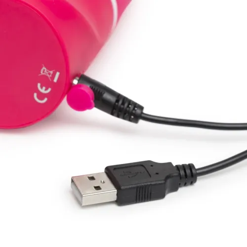 happy rabbit g-spot pink - masażer punktu g z podwojnym systemem wibracji na Arena.pl