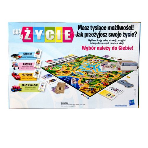 Gra Hasbro - Gra w życie C0161 na Arena.pl