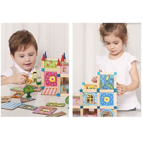 klocki domek 128 szt jhtoy-024 na Arena.pl