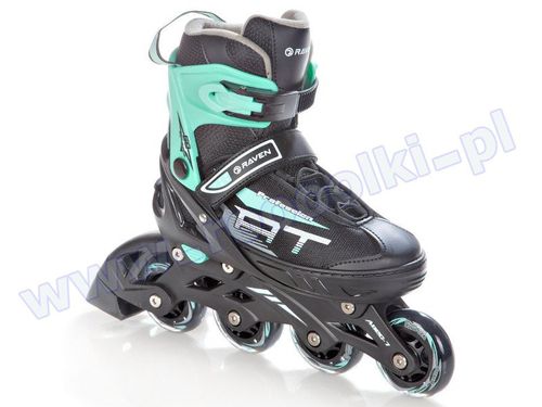 Rolki Raven Profession Black / Mint 35-39 na Arena.pl