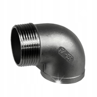 Kolano nierdzewne kwasoodporne (316) 6/4" GW x 6/4" GW Profec