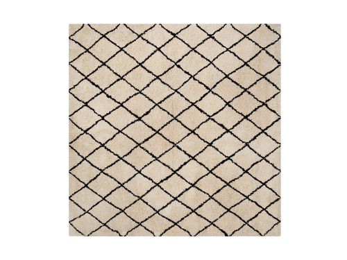 Dywan 200 x 200 cm beżowy MIDYAT na Arena.pl