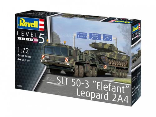 Model plastikowy SLT 50-3 Elefant + Leopard 2A4 na Arena.pl