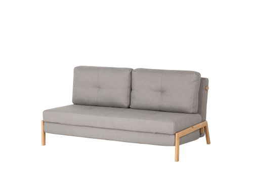 Sofa rozkładana jasnoszara EDLAND na Arena.pl