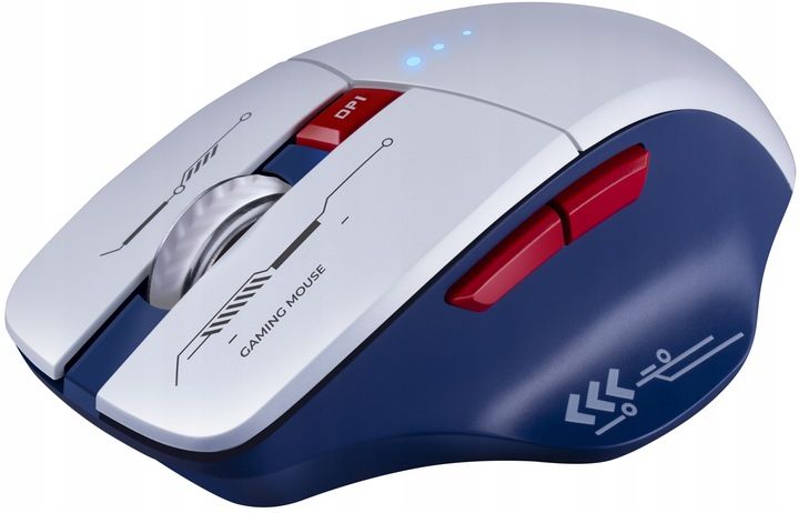 Myszka DEFENDER Mysz Bluetooth Bezprzewodowa Biała Podświetlenie Gamingowa zdjęcie 5