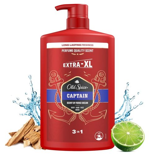 Old Spice Captain 3w1 – Żel Pod Prysznic I Szampon Dla Mężczyzn 1000 ml na Arena.pl