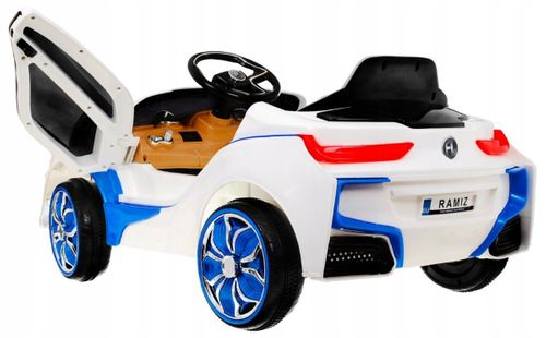 Auto na akumulator Rapid Sport biały na Arena.pl
