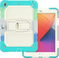 Etui do iPad 9/8/7 10.2" z Podstawką i Paskiem na Ramię Zielone