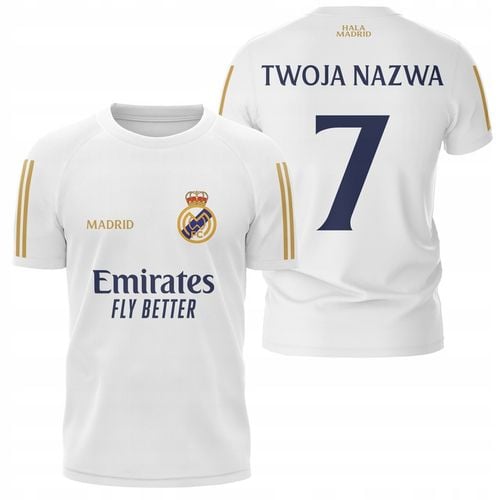 Koszulka Real Madryt z WŁASNYM NADRUKIEM na Arena.pl
