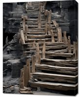 Obraz 70x90cm Schody do Nieznanego