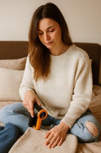 GOLARKA DO UBRAŃ TAPICERKI SWETRÓW KANAPY MOCNA DUŻA MASZYNKA RIWALL na Arena.pl