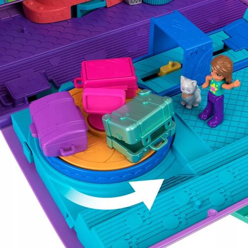 POLLY POCKET KOTOLOT ZESTAW KOCI SAMOLOT + 2 LALKI I AKCESORIA HWP19 na Arena.pl
