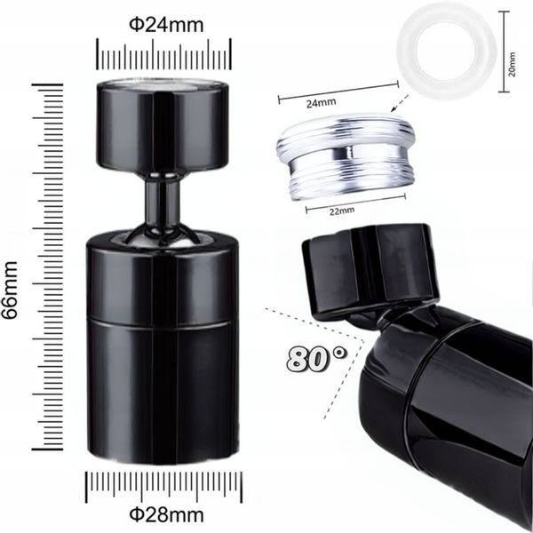 OBROTOWY PRZEDŁUŻACZ PRZEDŁUŻKA DO KRANU PERLATOR zdjęcie 2