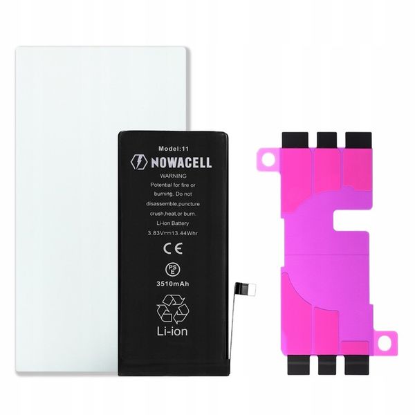 Bateria NOWACELL do telefonu iPhone 11 3510mAh zdjęcie 1