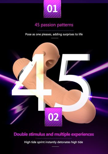 Wibrator-Basia Thtusting Vibrator 2 in 1 Tongue Vibrators USB na Arena.pl