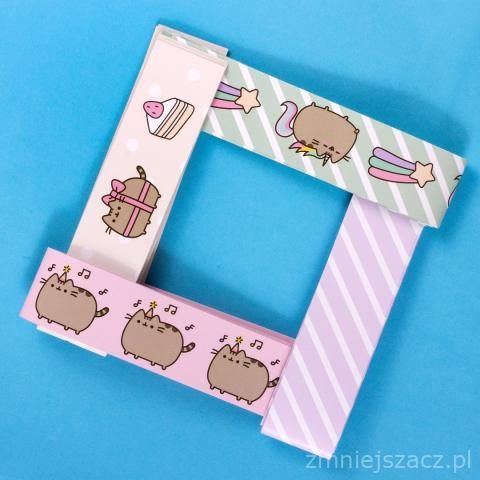 Łańcuch papierowy Pusheen - 4 elementowy na Arena.pl