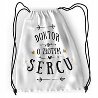 Plecak Sportowy Szkolny Doktora Worek Torba Z Nadrukiem Ze Zdjęciem
