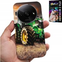 ETUI DO XIAOMI REDMI A3 - TRAKTOR CIĄGNIK ROLNICZY FARMA + SZKŁO