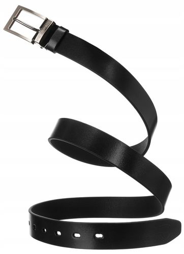 PETERSON męski pasek do spodni garnituru skórzany elegancki + pudełko na Arena.pl