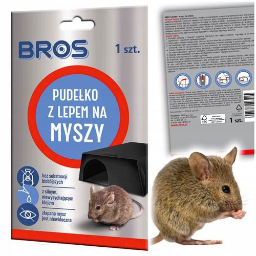 bros - pudełko z lepem na myszy na Arena.pl