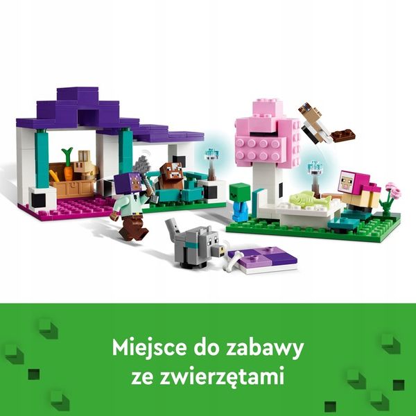 LEGO Minecraft Rezerwat zwierząt 21253 . zdjęcie 4