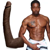 doc johnson ultraskyn isiah maxwell model 25 cm podwojna gęstość