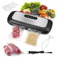 Zgrzewarka próżniowa do żywności Nowa technologia Wet & Dry + 20 worków