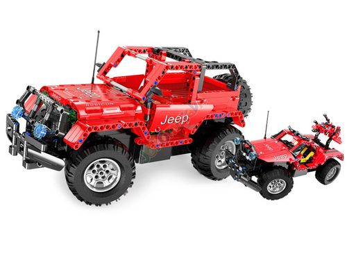 Klocki Techniczne Zbuduj Auto OFF ROAD STEROWANE na Arena.pl
