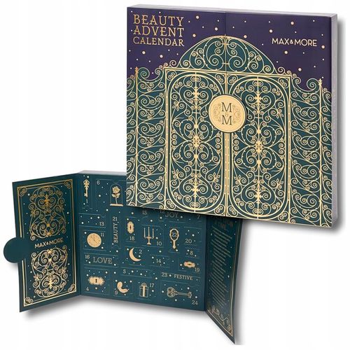 Kalendarz Adwentowy MAX & MORE 24 LUKSUSOWE kosmetyki do twarzy i ciała LOV na Arena.pl