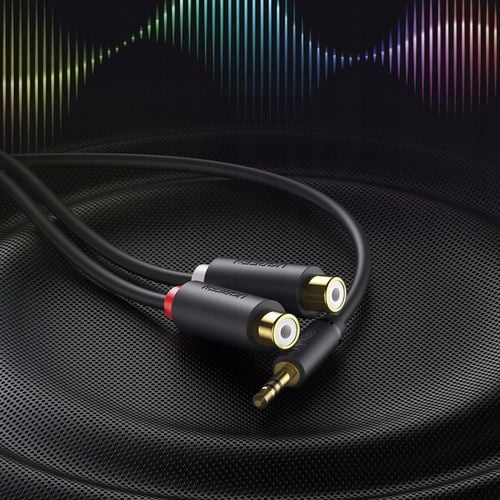 Kabel Przewód Audio JACK 3,5 2xRCA Chinch STEREO HQ Przejściówka na Arena.pl