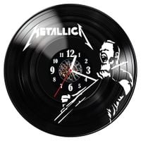 Zegar ścienny z płyty winylowej Metallica 572.14