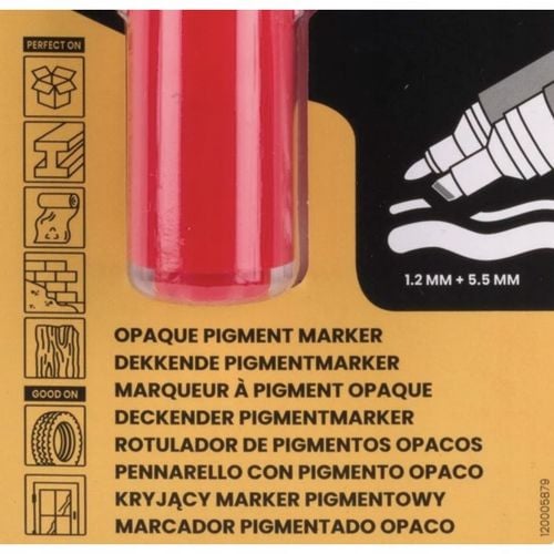 marker permapaque dual point czerwony, sakura na Arena.pl